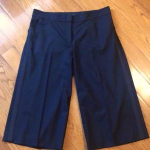 BCBGMAXAZARIA black tuxedo palazzo pants size 10